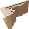 Ekena Millwork 10"W x 20"D x 10"H Wide Sheridan Rough Cedar Woodgrain TimberThane Corbel, Primed Tan CORUR10X20X10SHERCPR - alternate 5